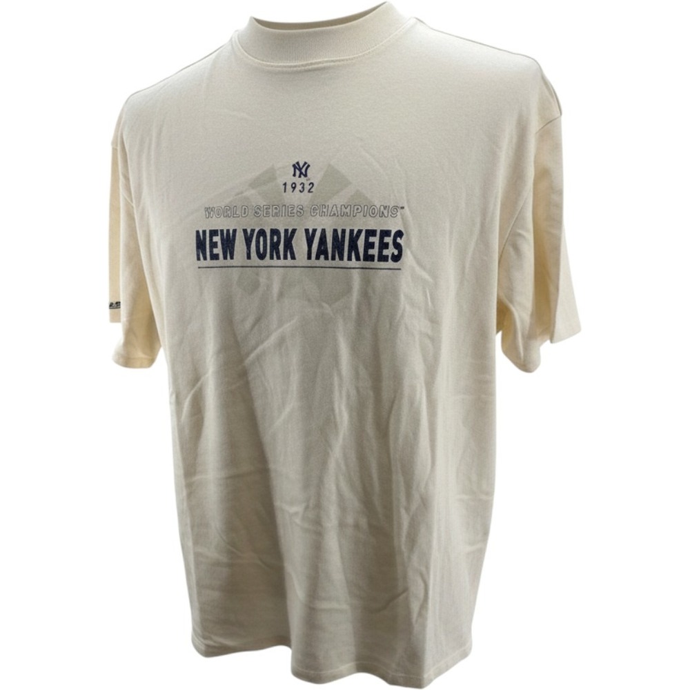 Mitchell & Ness Womens New York Yankees 1932 World Series Tee Shirt Large NEW
